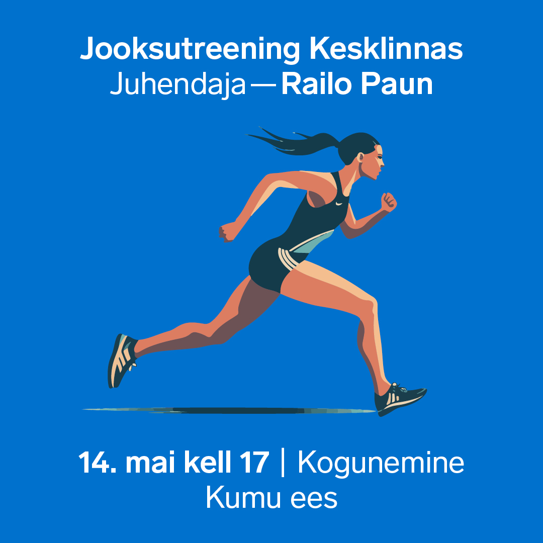 Jooksutreening Kesklinnas | 14.05 | kell 17