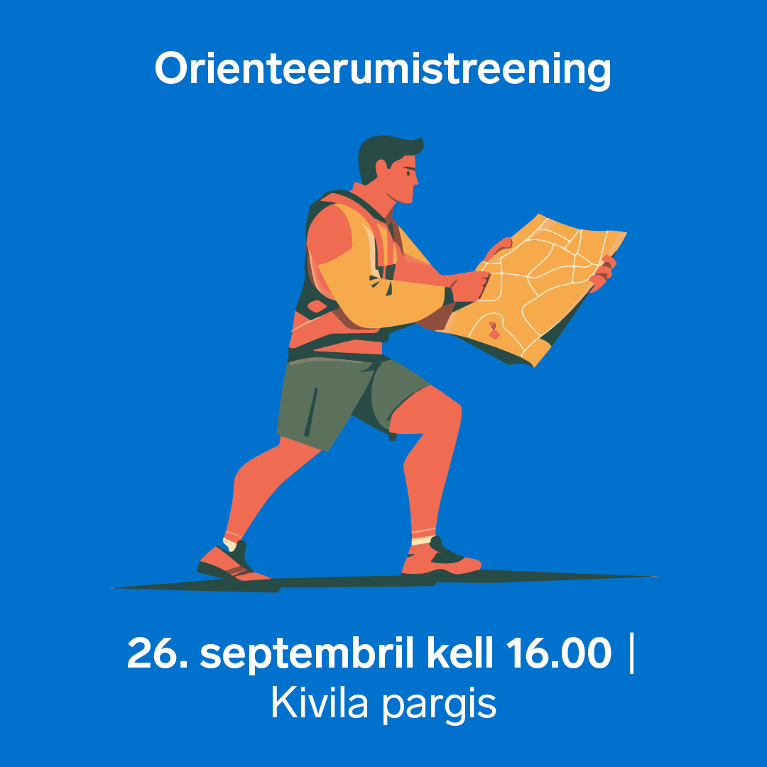 Orienteerumistreening Kivila pargis | 26.09 | kell 16.00