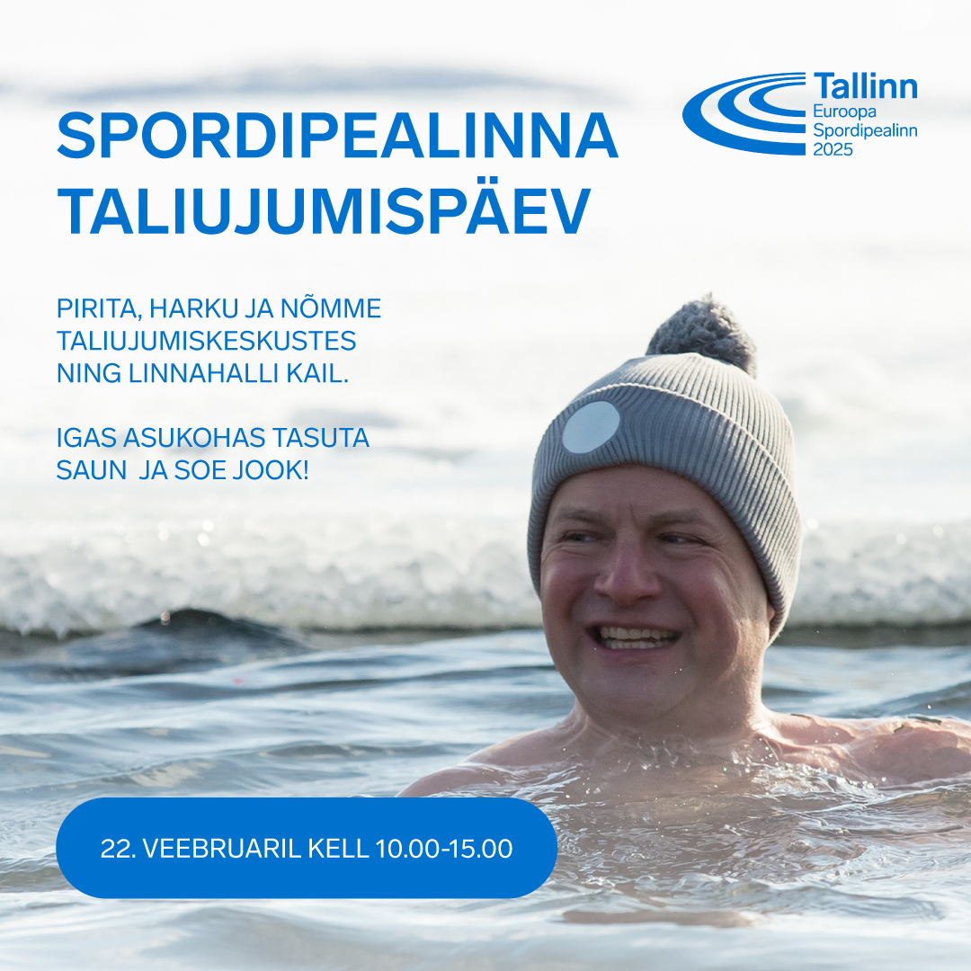 Spordipealinna taliujumispäev (Pirita) 10:00 - 15:00